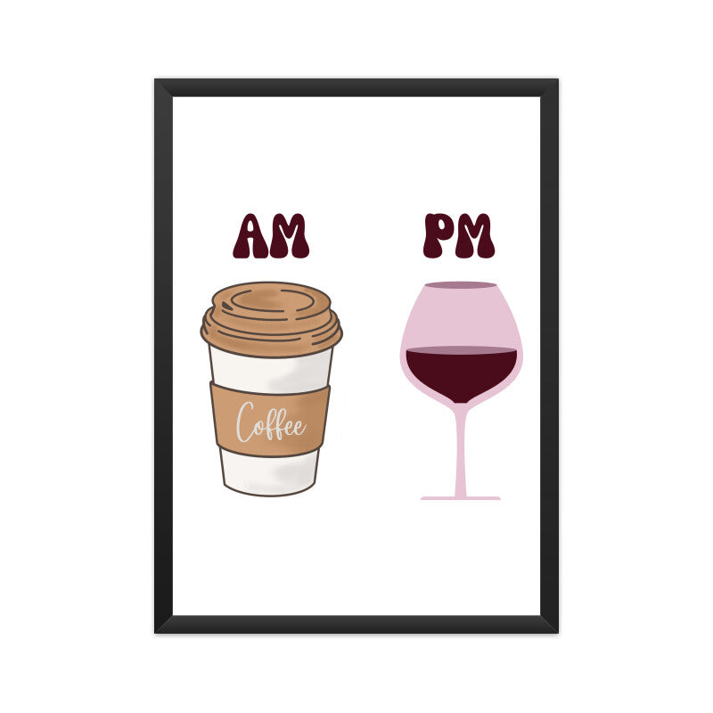 Bilkool AM PM A4 Poster