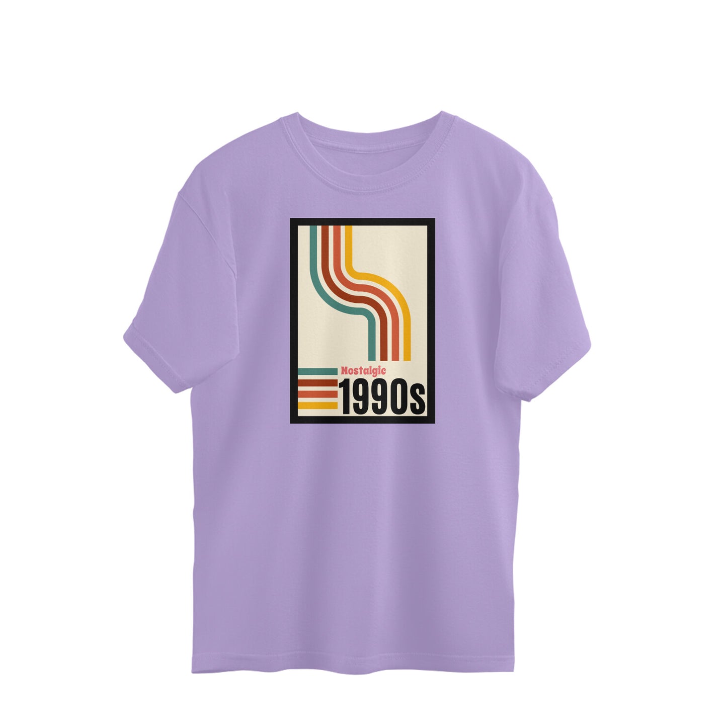 Bilkool Nostolgic 1990s Oversized T-Shirts