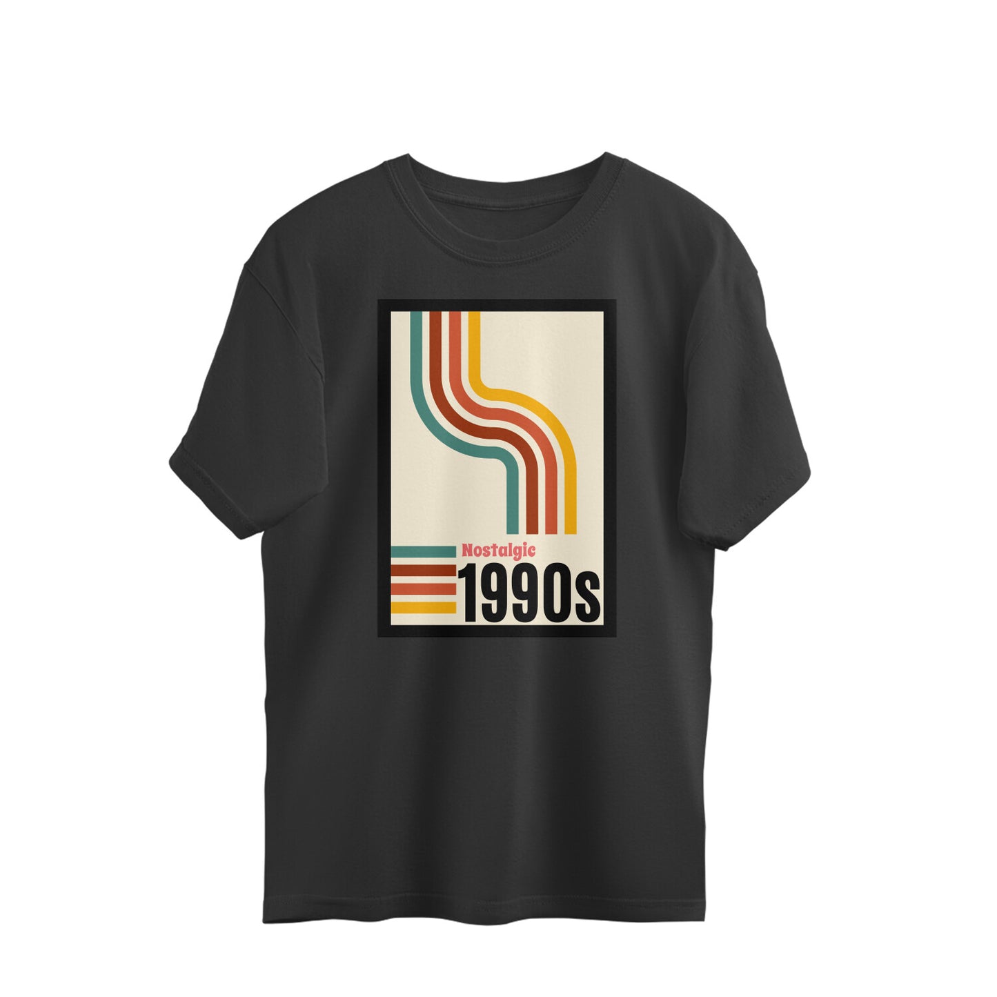 Bilkool Nostolgic 1990s Oversized T-Shirts