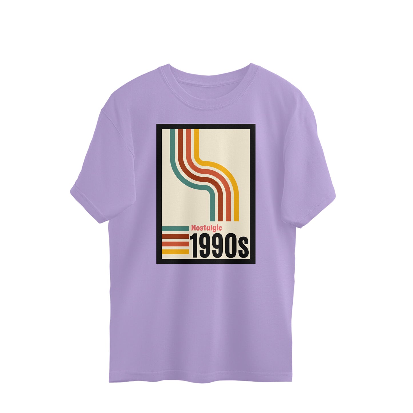 Bilkool Nostolgic 1990s Oversized T-Shirts