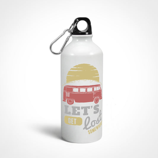 Bilkool Lets Get Lost Aluminium Sipper Bottle 750 ml