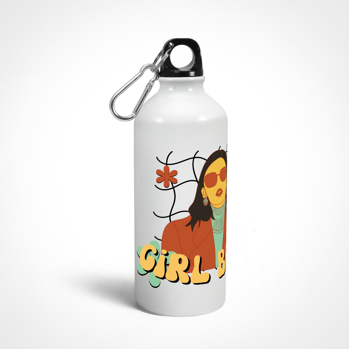 Bilkool Girl Boss Aluminium Sipper Bottle 750 ml