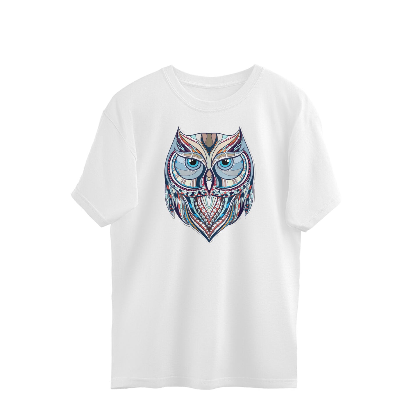 Bilkool Perched Owl Oversized T-Shirt