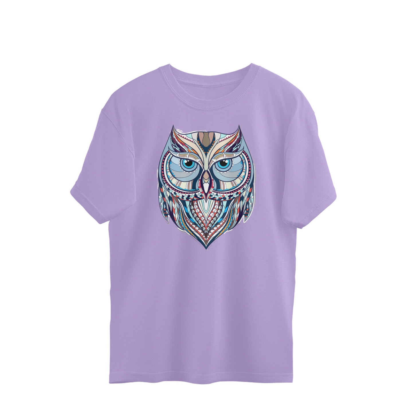 Bilkool Perched Owl Oversized T-Shirt