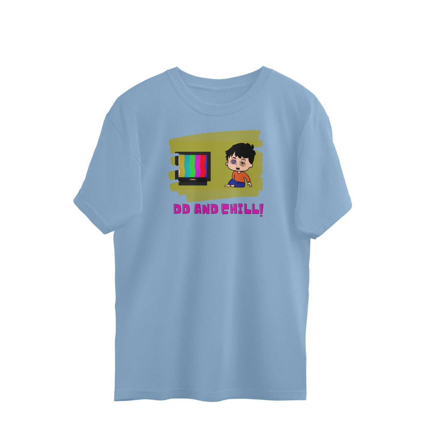 Bilkool DD and Chill Oversized T-Shirts