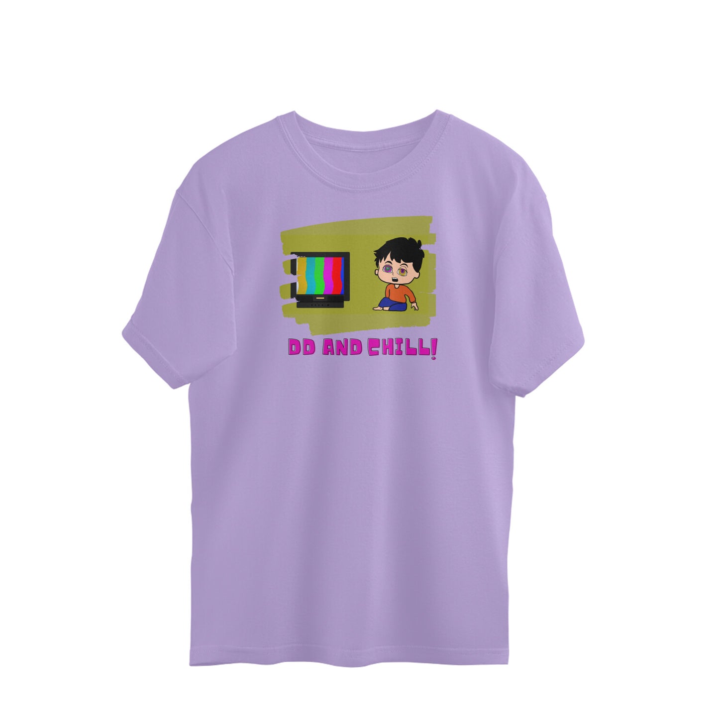 Bilkool DD and Chill Oversized T-Shirts