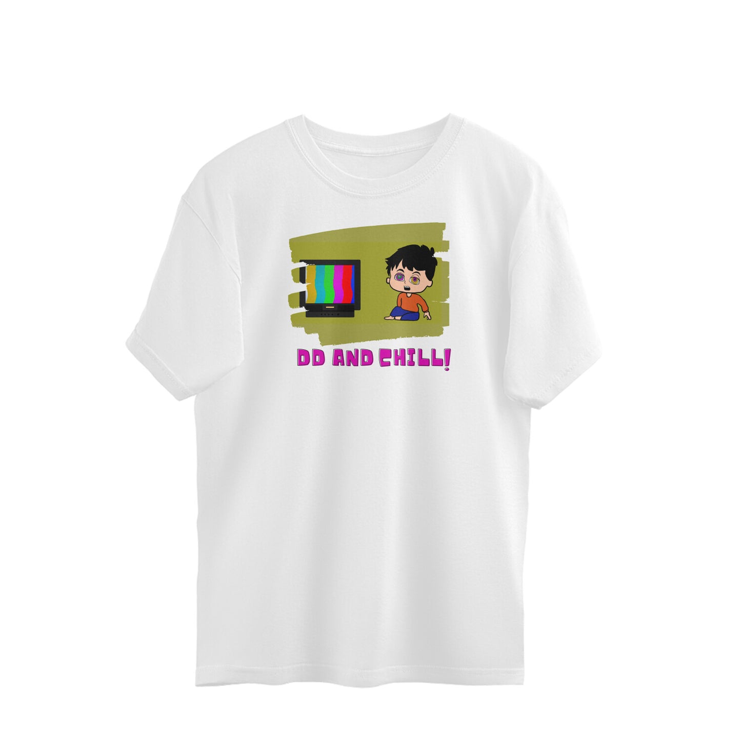 Bilkool DD and Chill Oversized T-Shirts