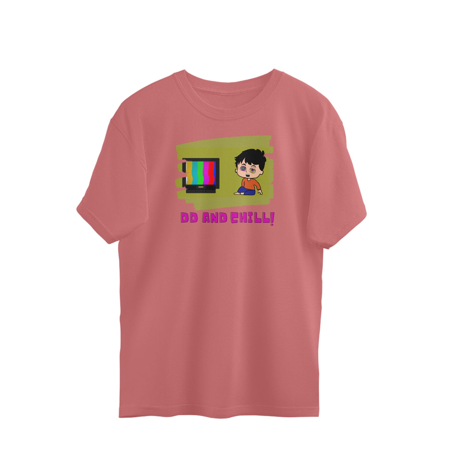 Bilkool DD and Chill Oversized T-Shirts