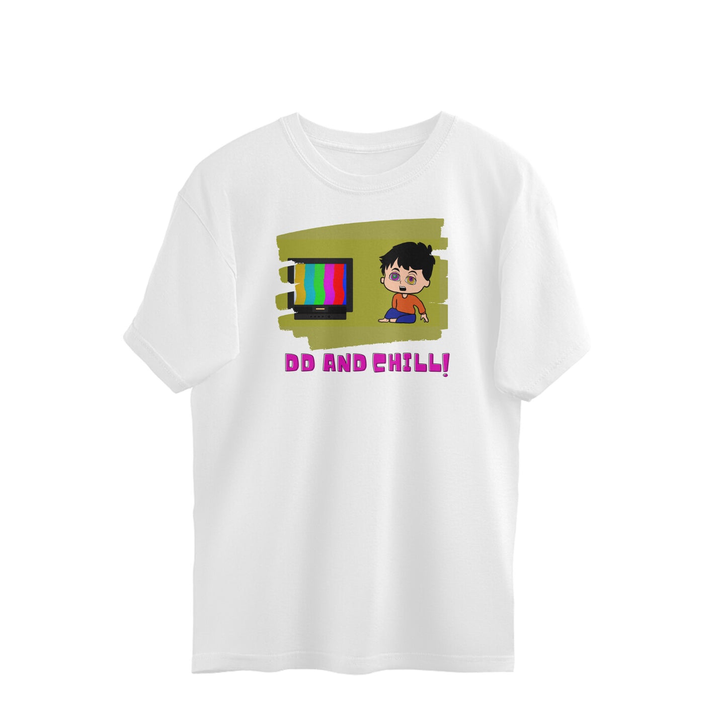 Bilkool DD and Chill Oversized T-Shirts