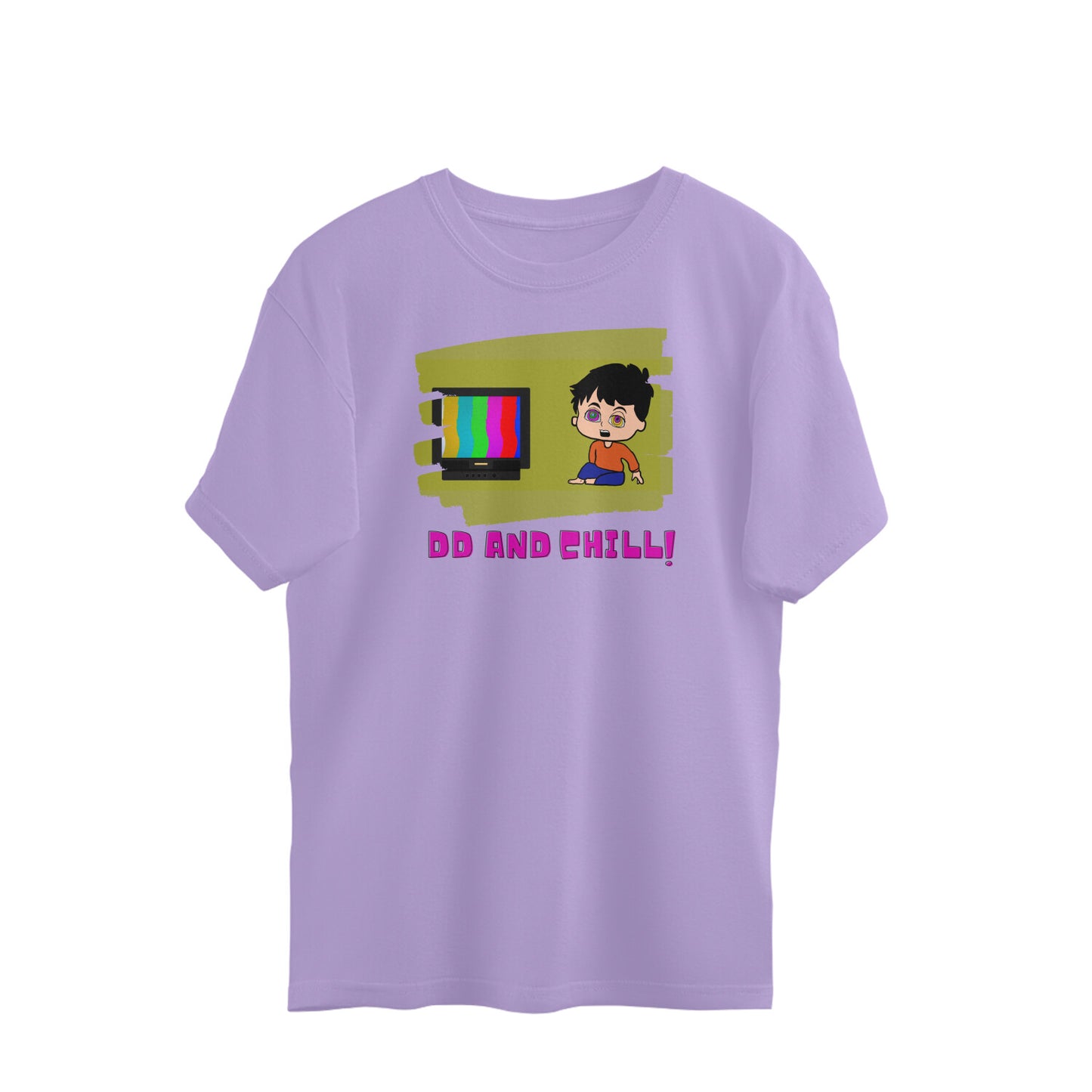 Bilkool DD and Chill Oversized T-Shirts