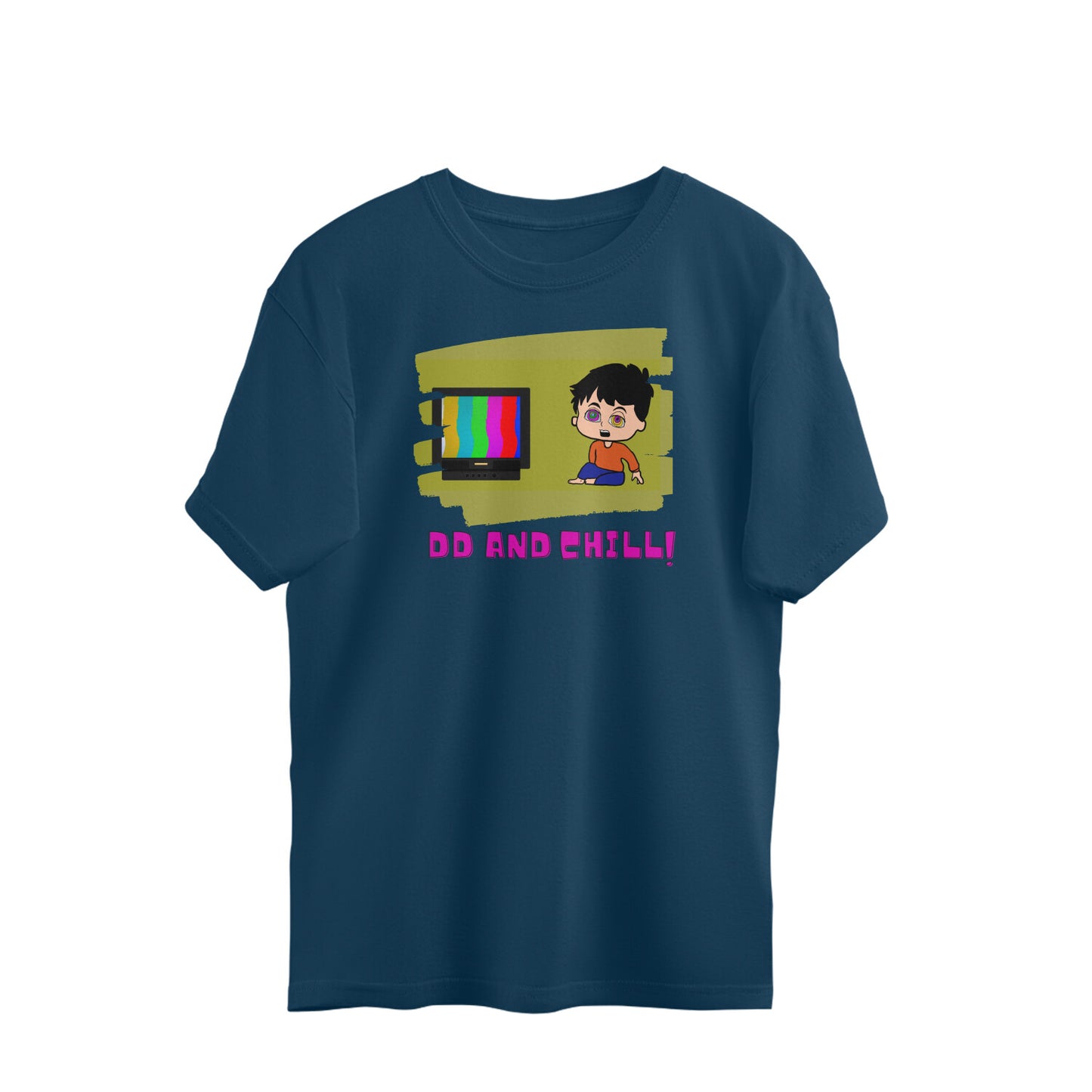 Bilkool DD and Chill Oversized T-Shirts