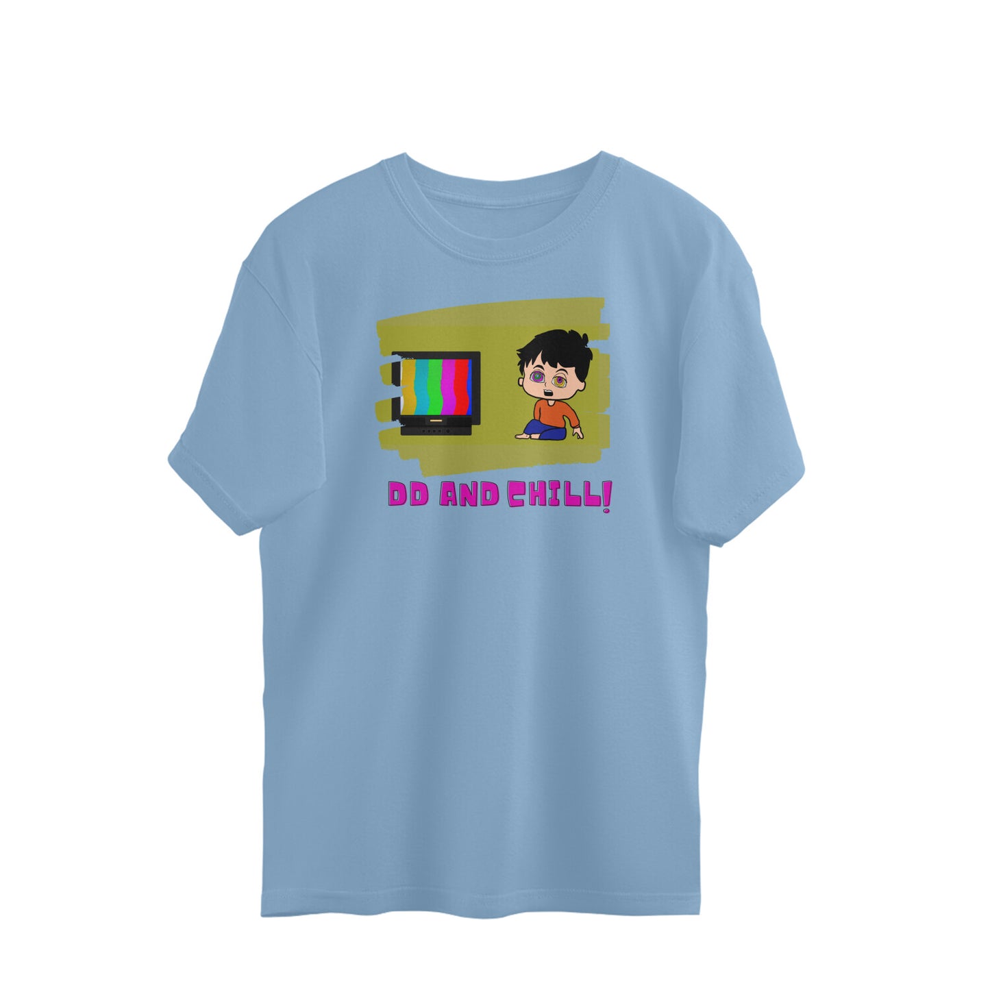 Bilkool DD and Chill Oversized T-Shirts