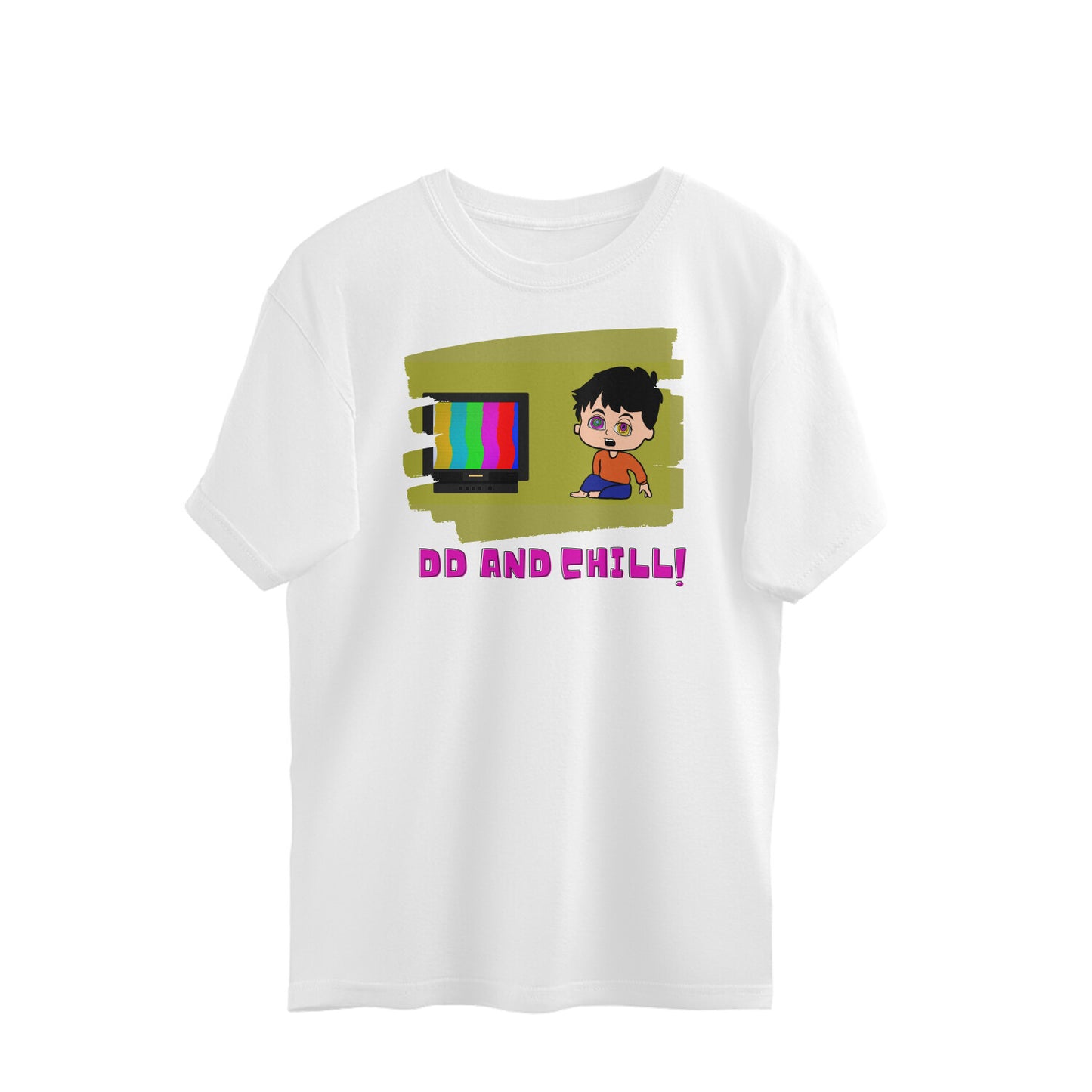 Bilkool DD and Chill Oversized T-Shirts
