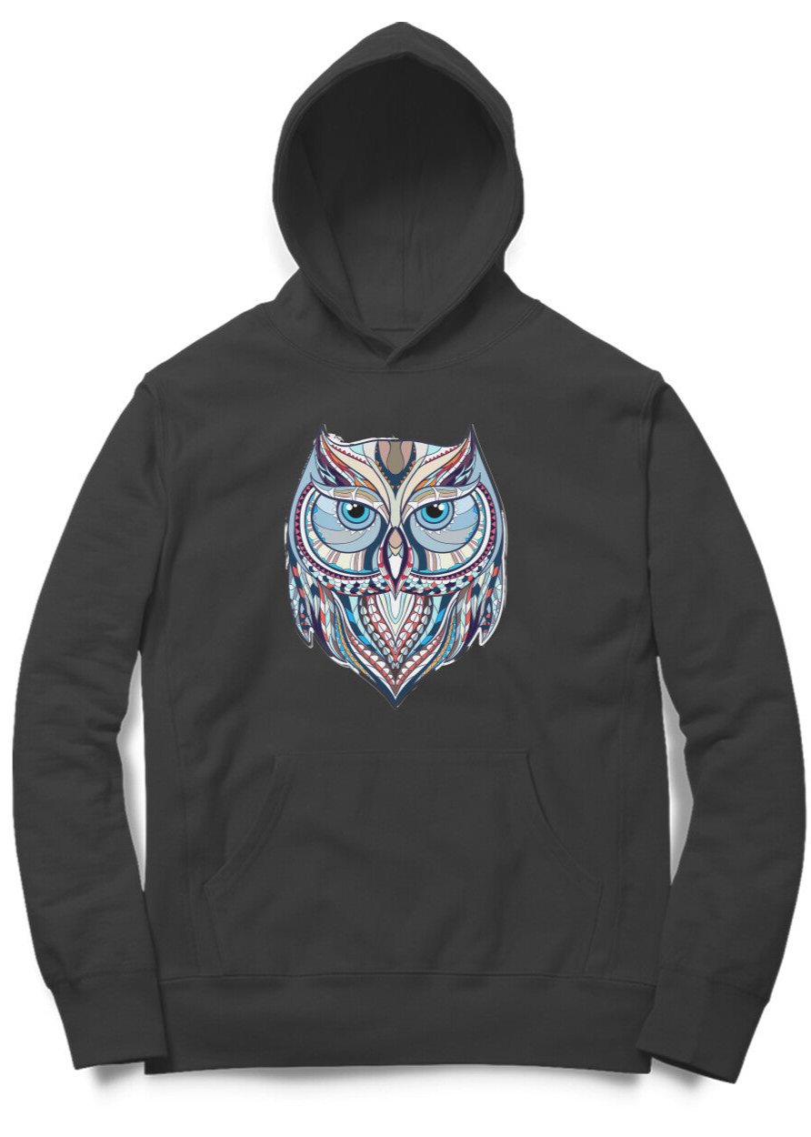 Bilkool Baba Ullu Cotton Hoodies