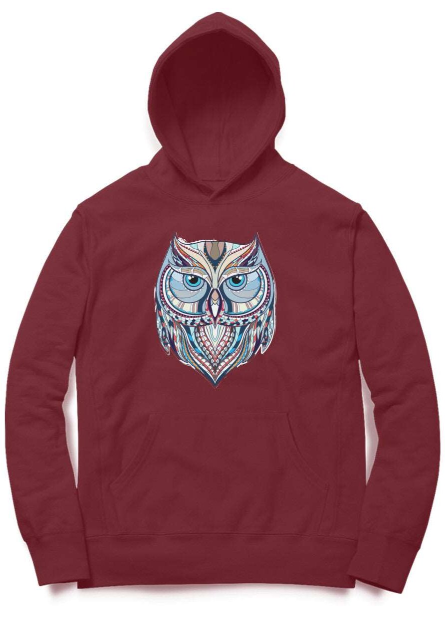 Bilkool Baba Ullu Cotton Hoodies