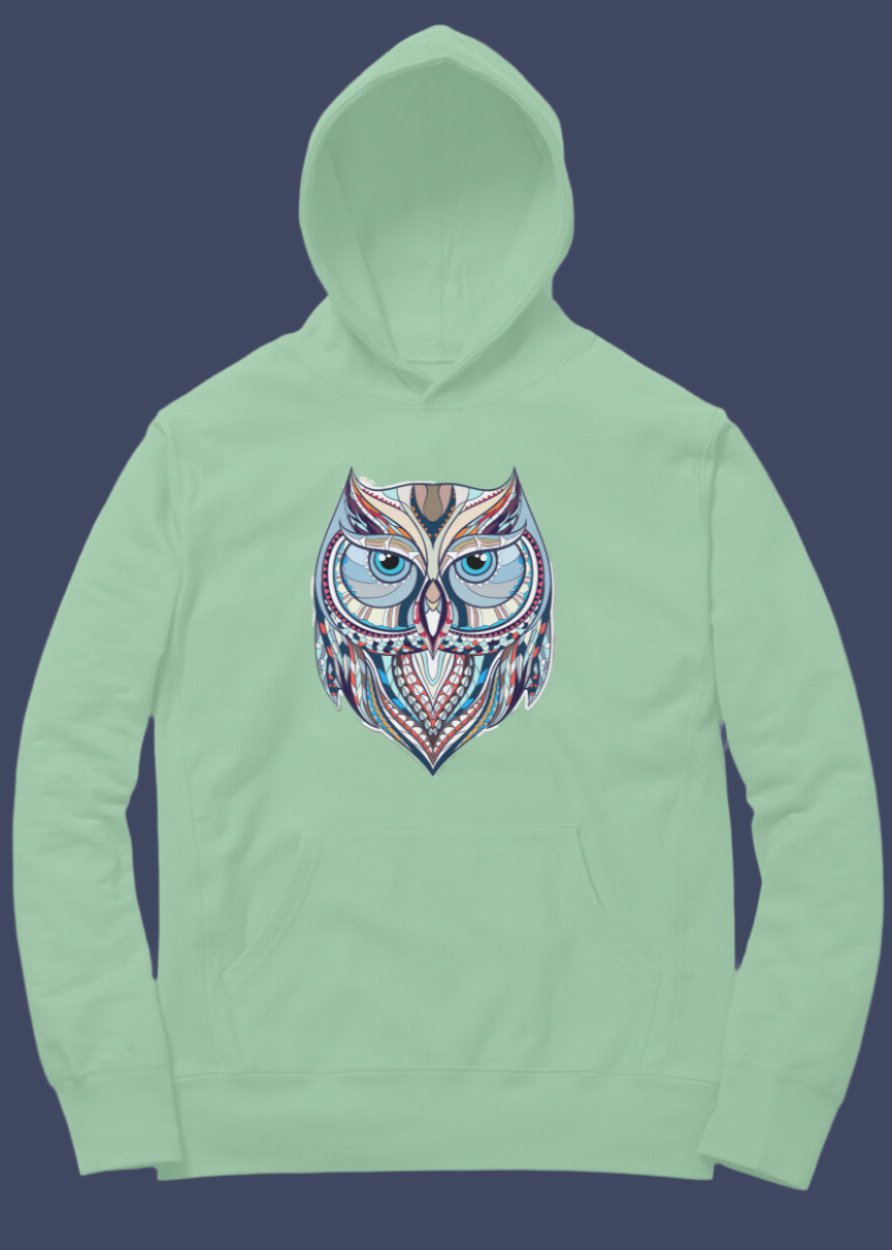 Bilkool Baba Ullu Cotton Hoodies