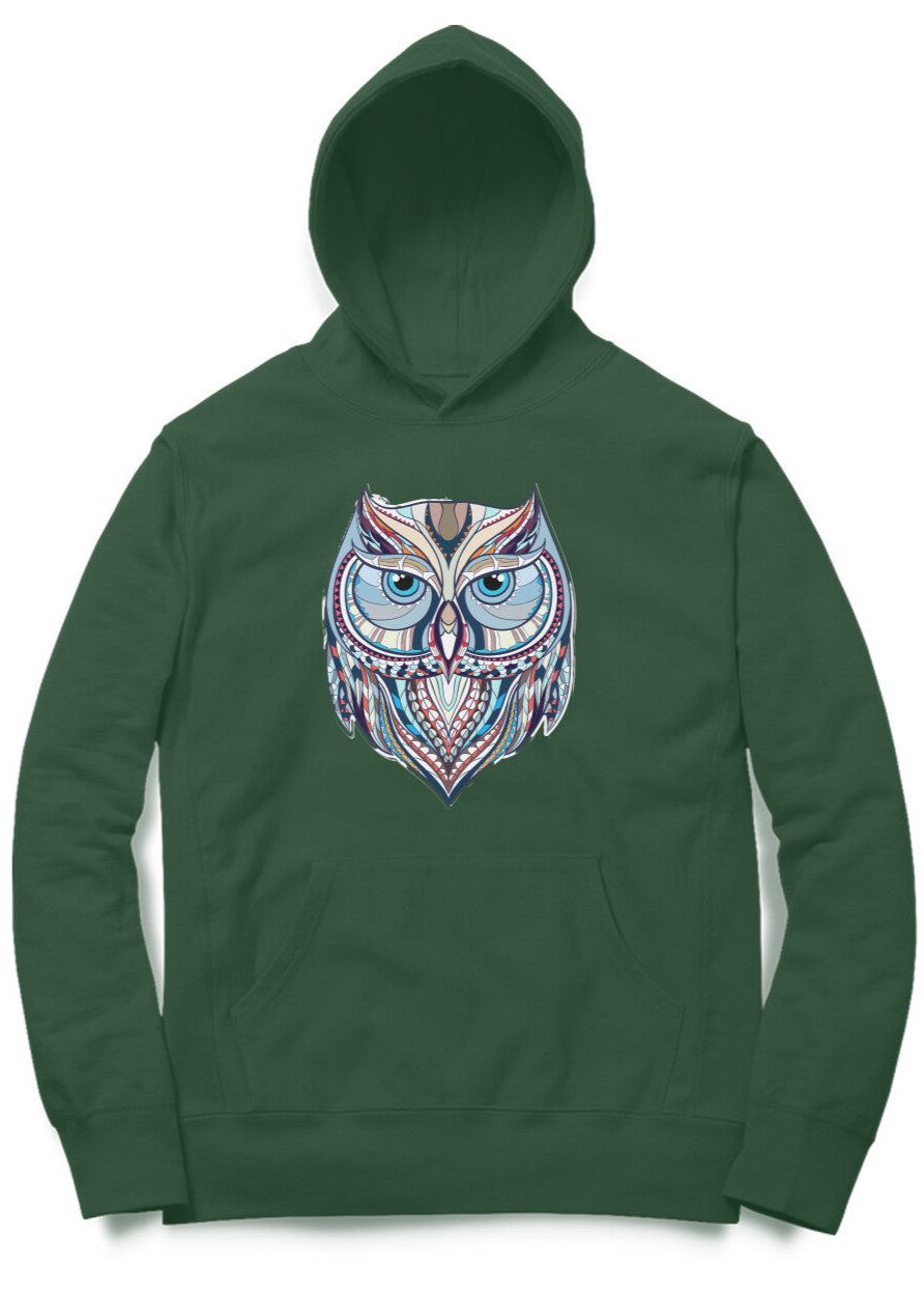 Bilkool Baba Ullu Cotton Hoodies