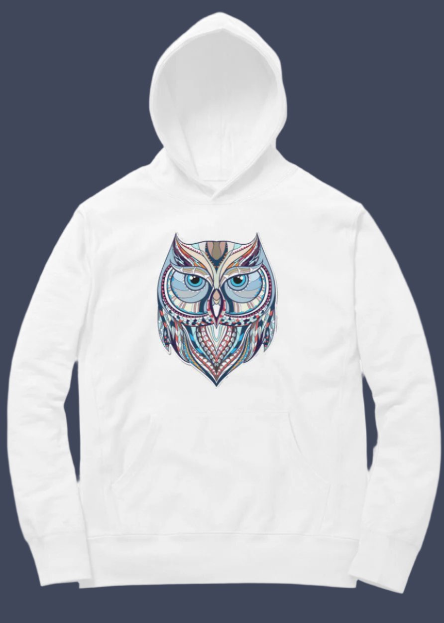 Bilkool Baba Ullu Cotton Hoodies