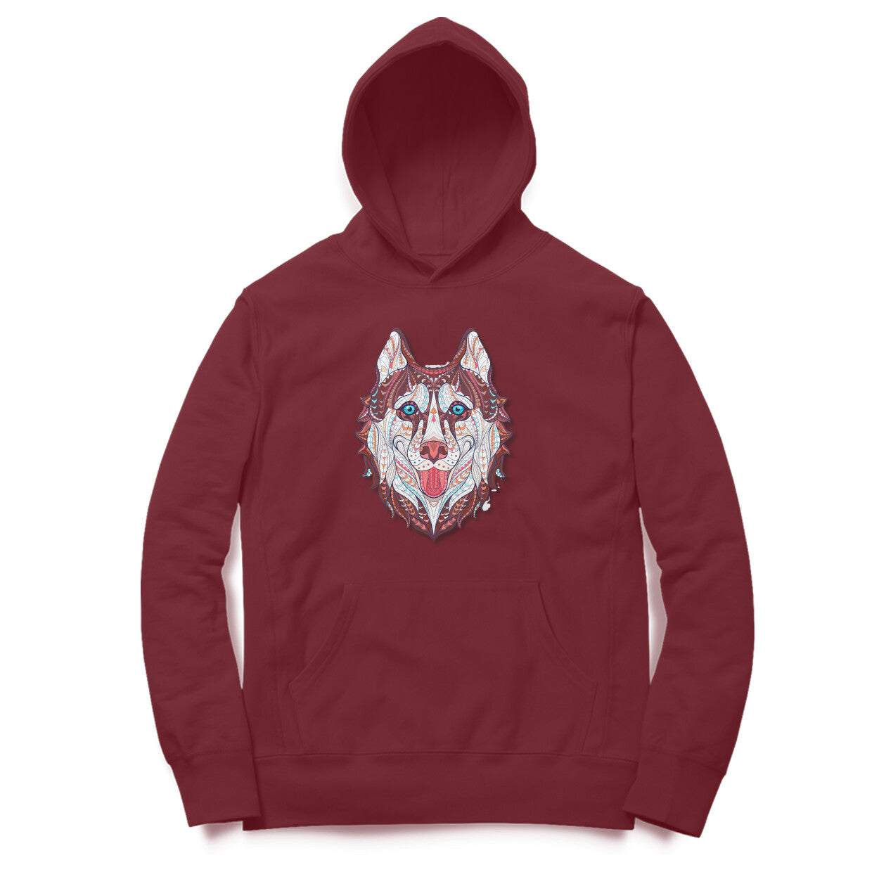 Bilkool Husky Life Cotton Hoodies