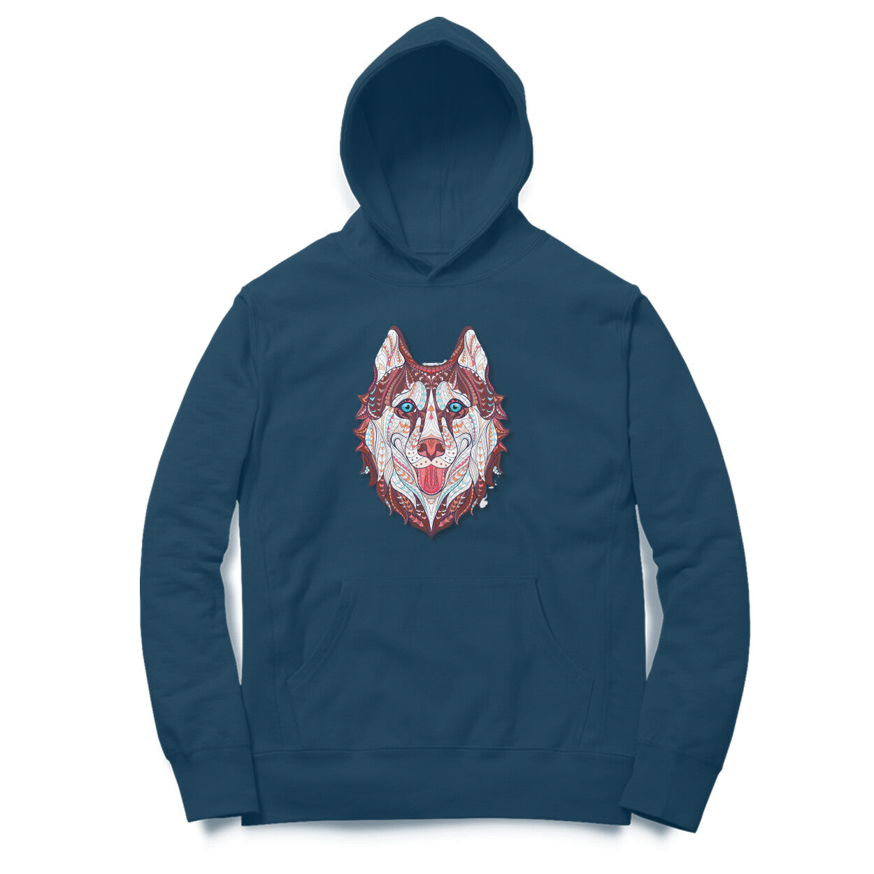 Bilkool Husky Life Cotton Hoodies