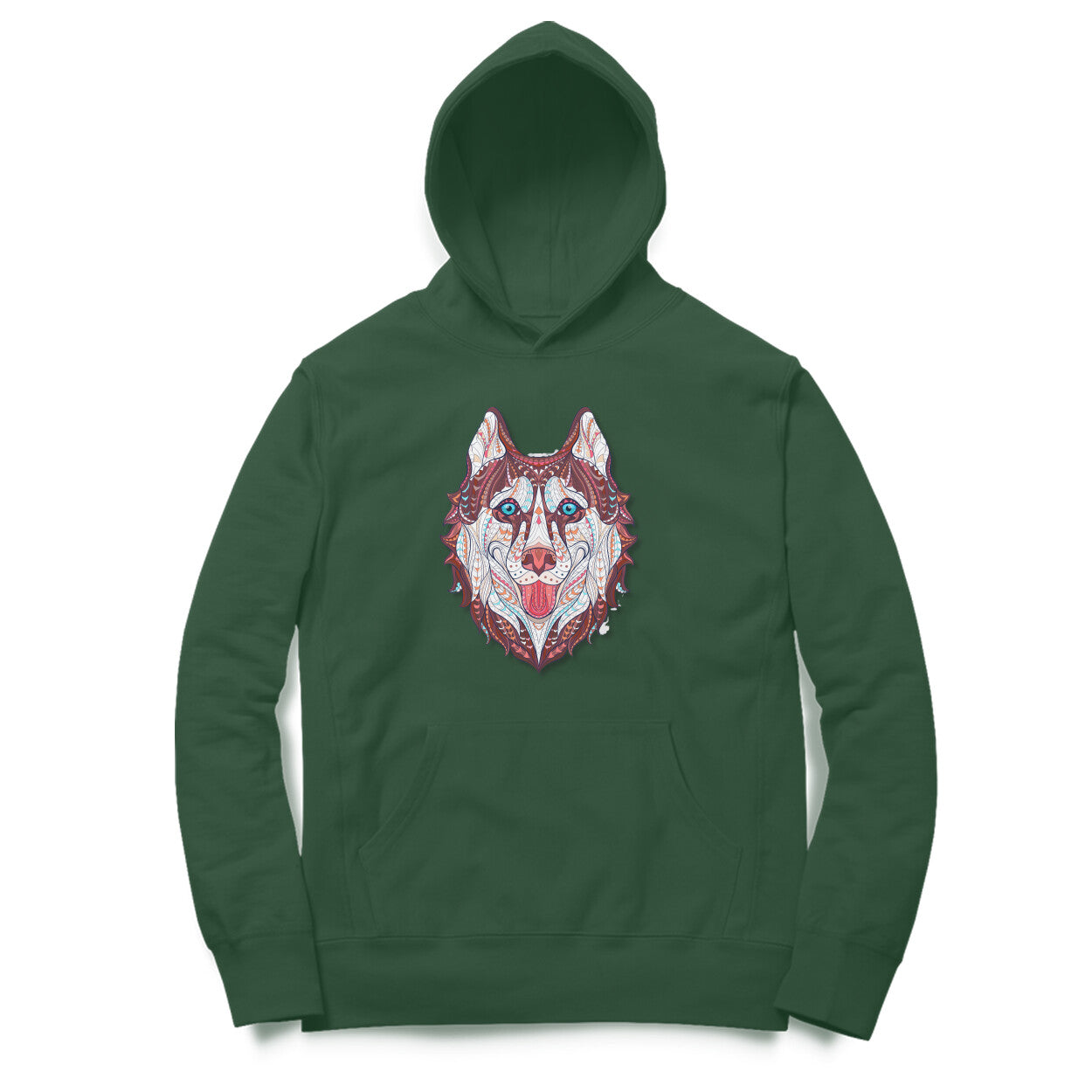 Bilkool Husky Life Cotton Hoodies