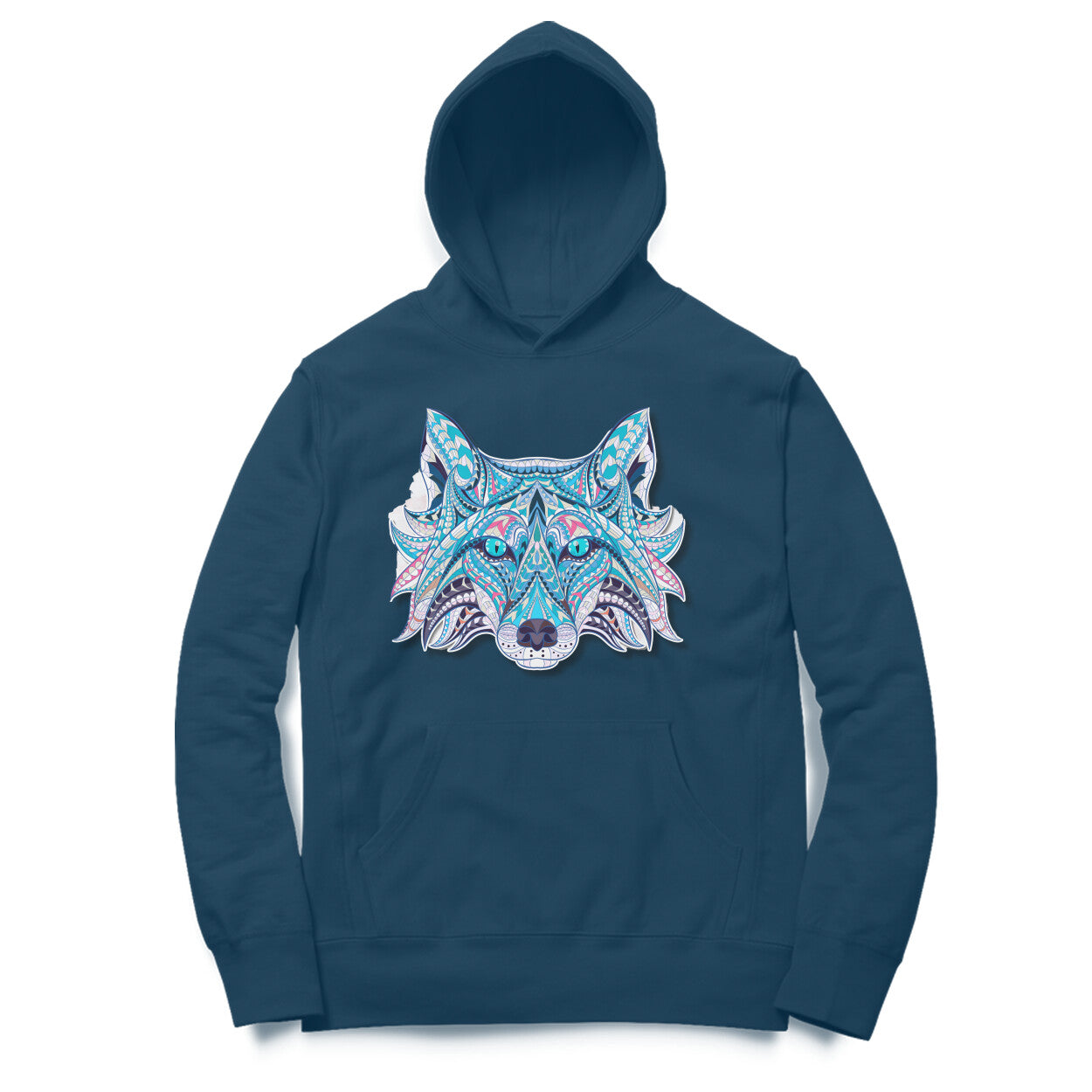 Bilkool Neela Bhediya Cotton Hoodies