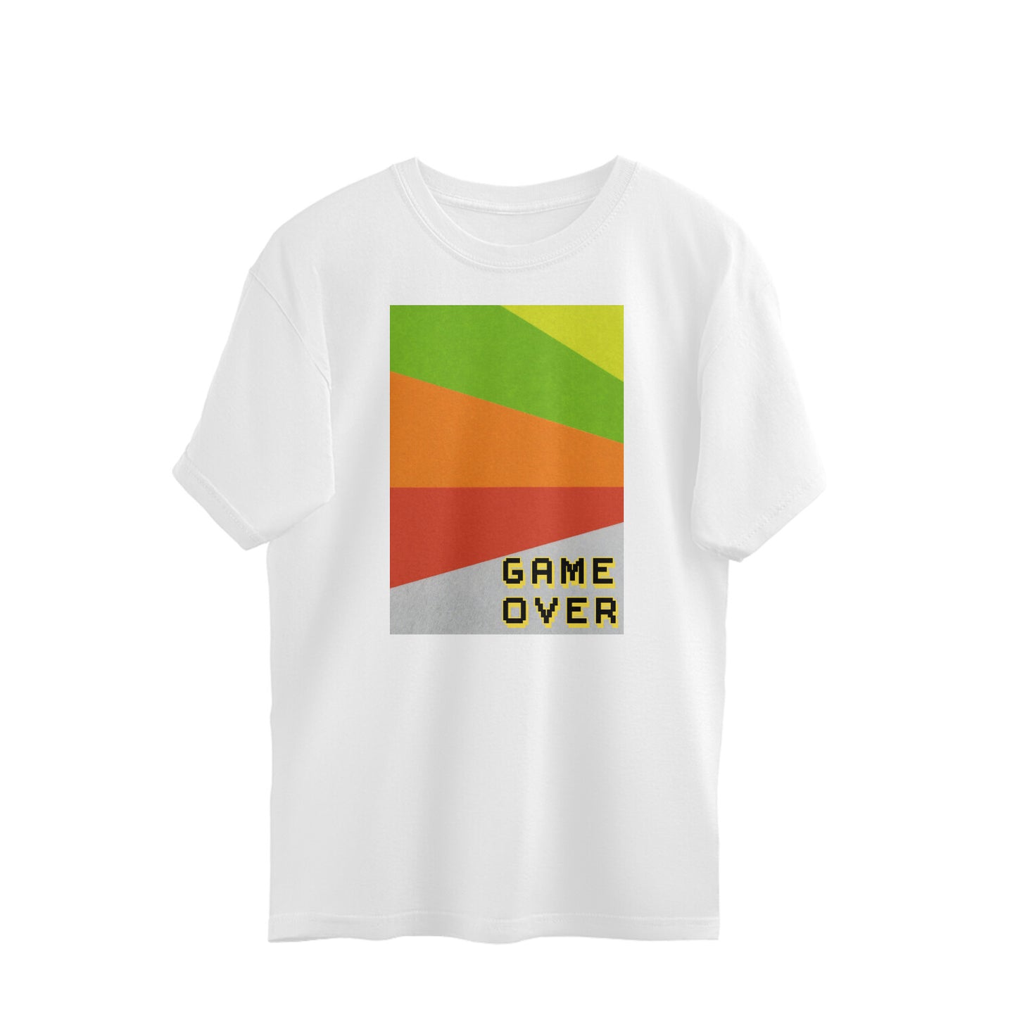 Bilkool Game Over Oversized T-Shirt