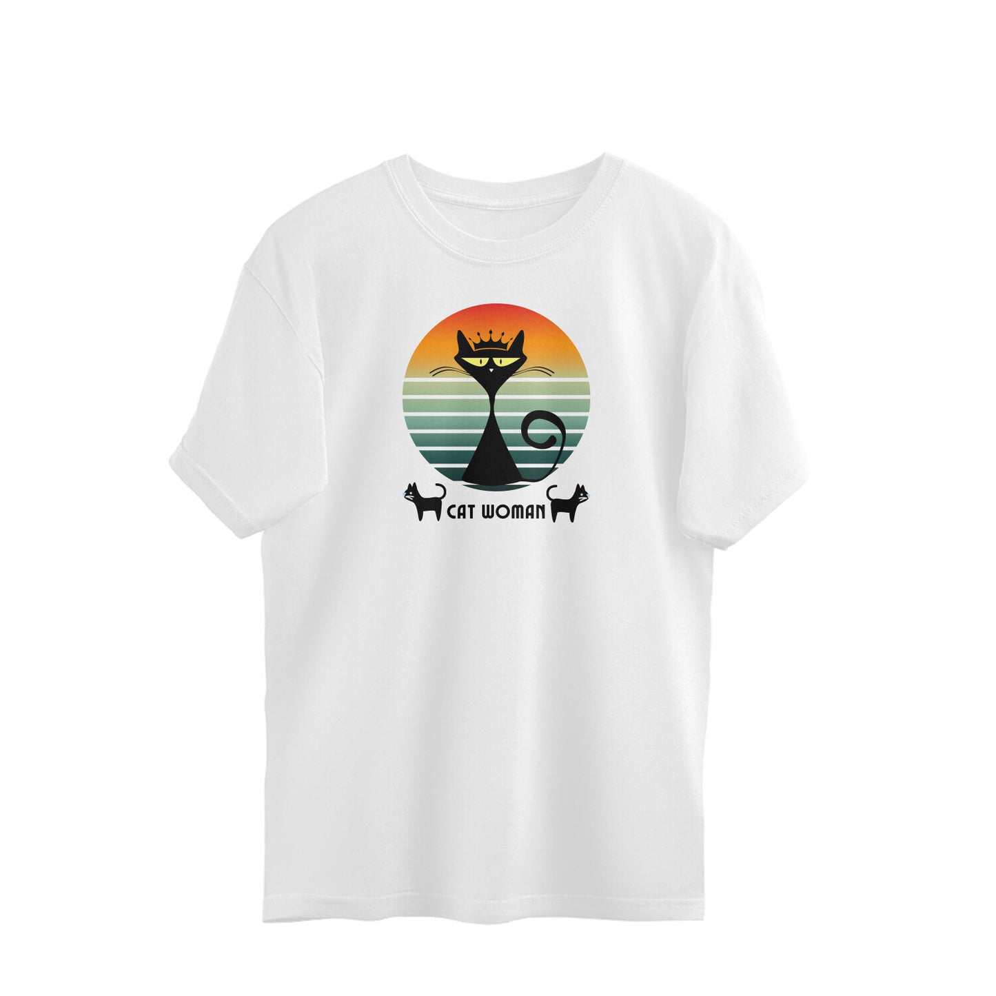 Bilkool Catwoman Oversized T-Shirt Design for Women