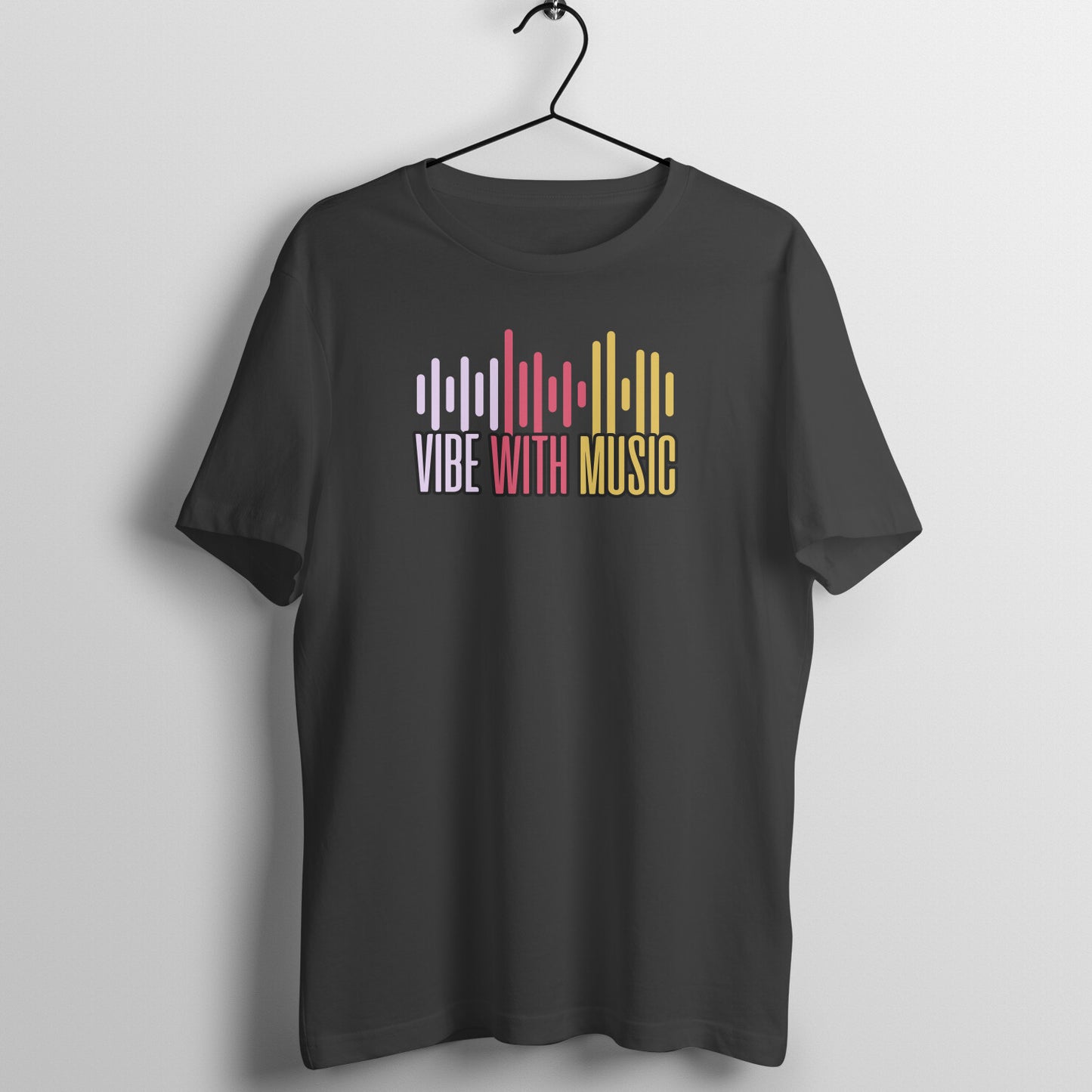 Bilkool Vibe With Music Cotton Half Sleeve T-Shirt