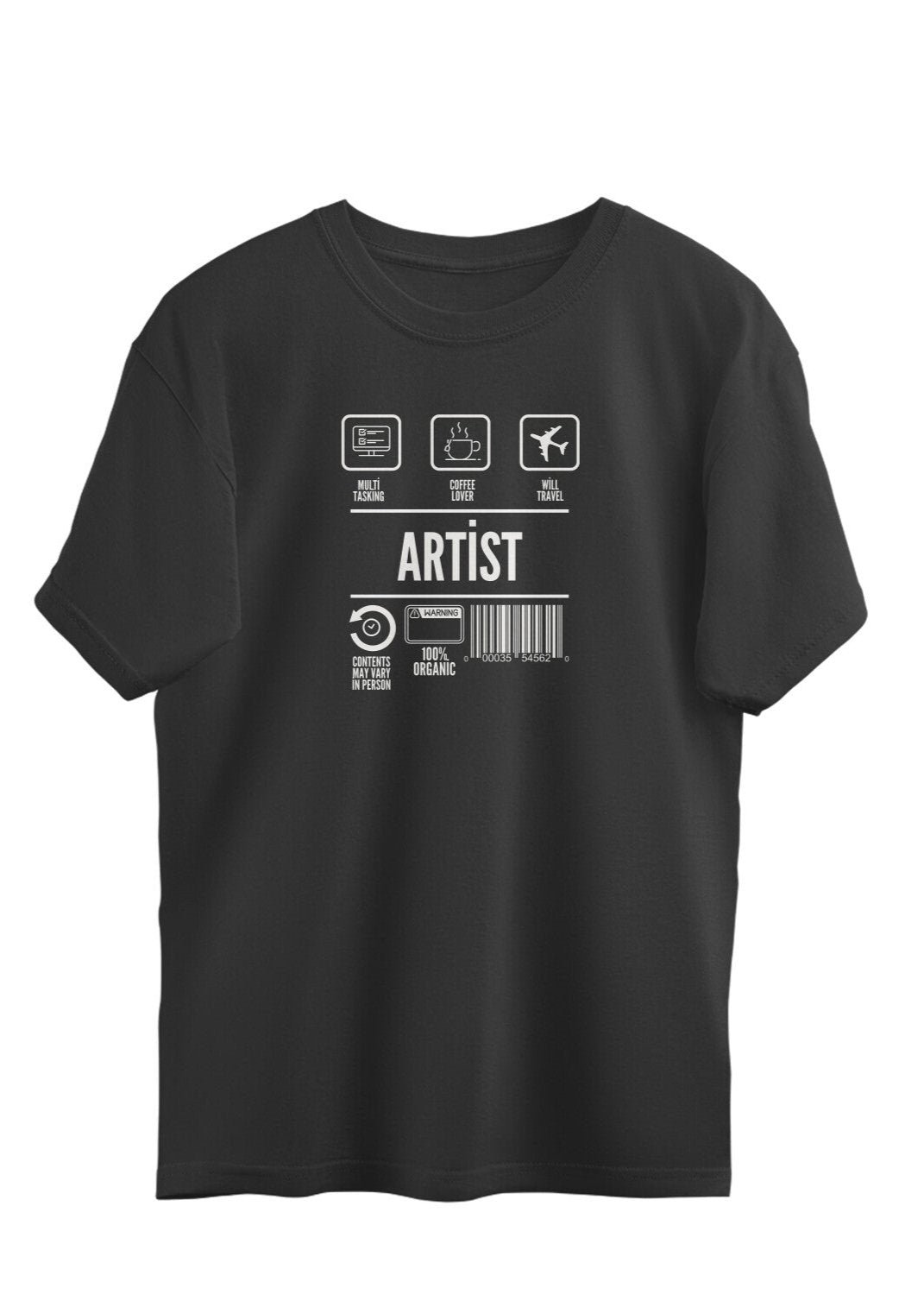 Bilkool Artist Oversized T-Shirt