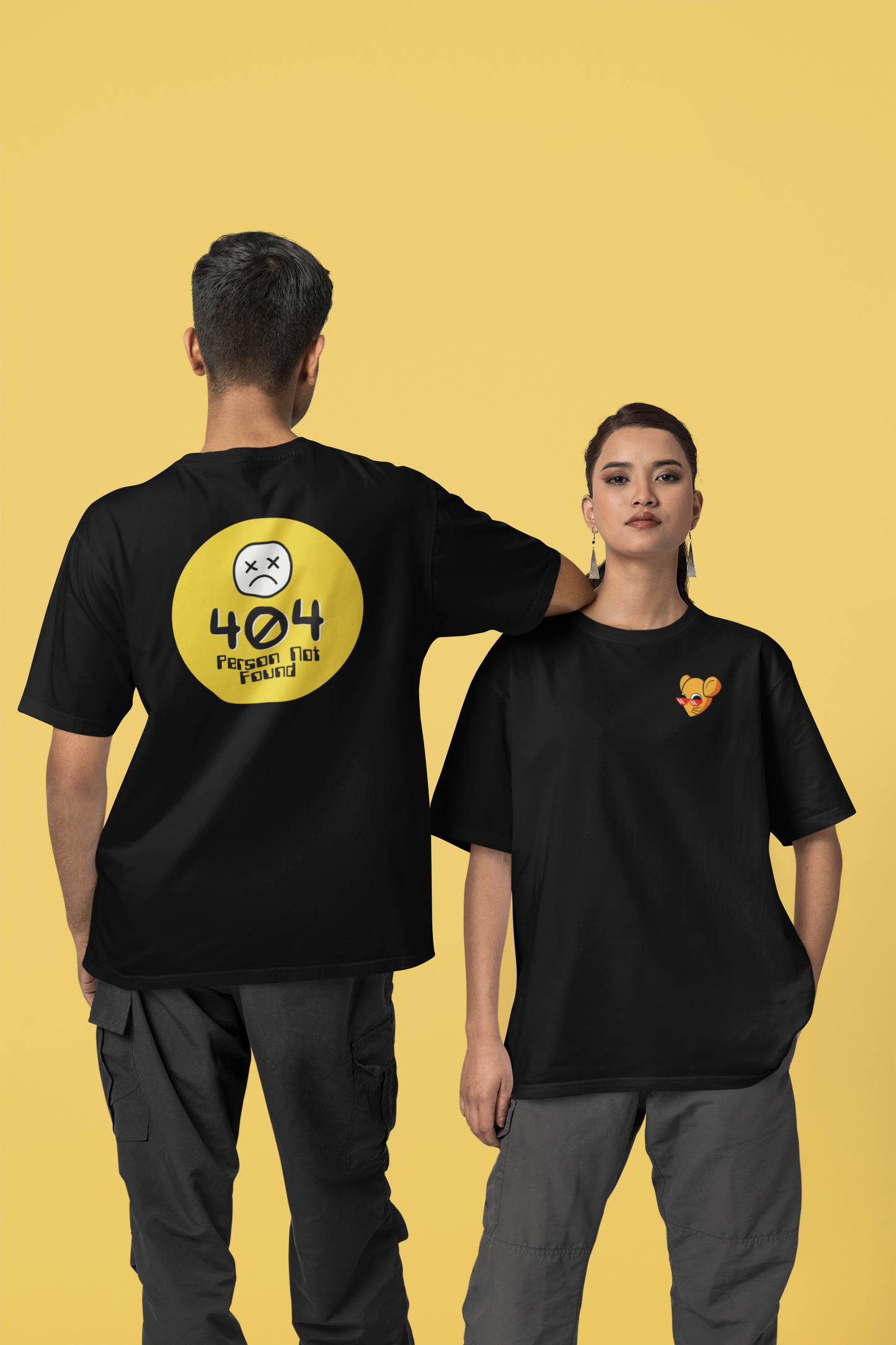 Corporat Person Not Found Oversized T-Shirt