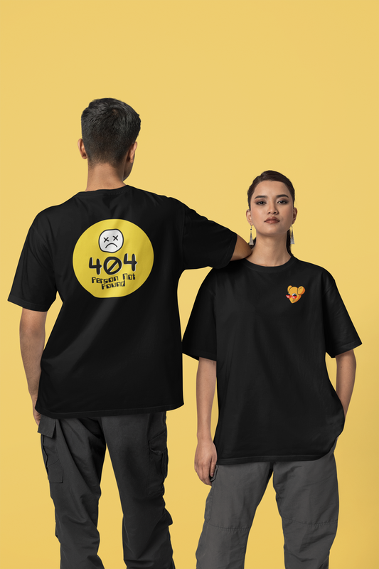 Corporat Person Not Found Oversized T-Shirt