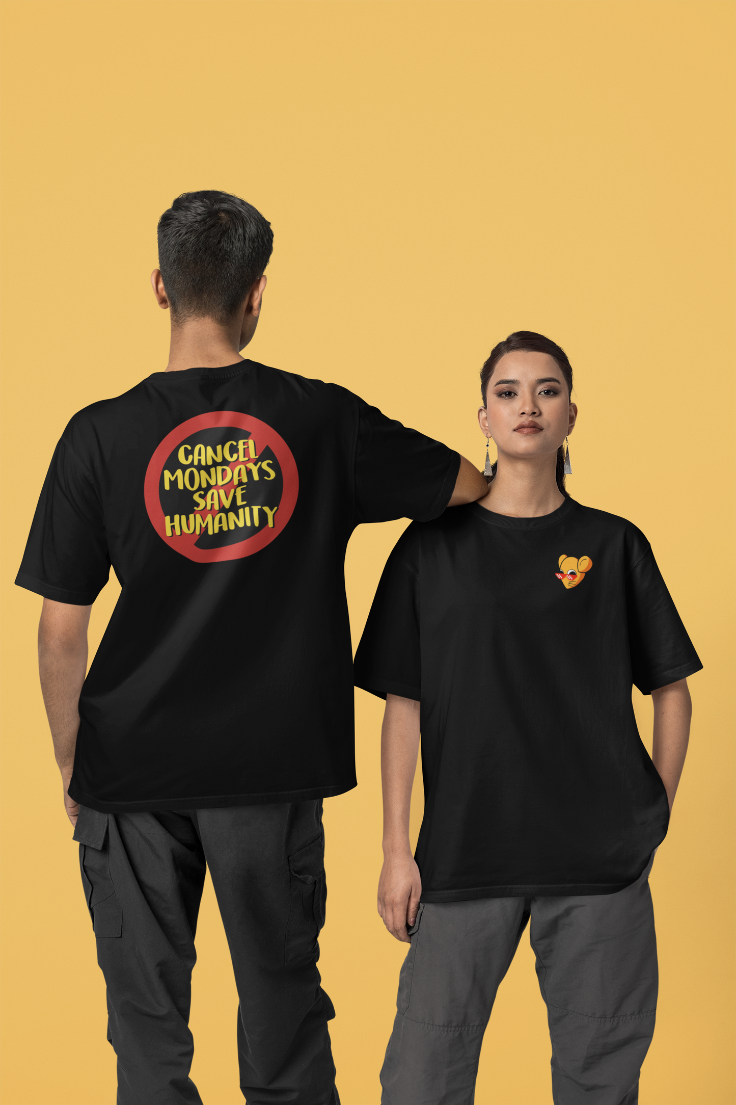 Corporat Comics Cancel Mondays Oversized T-Shirt