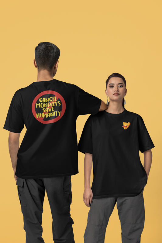 Corporat Comics Cancel Mondays Oversized T-Shirt