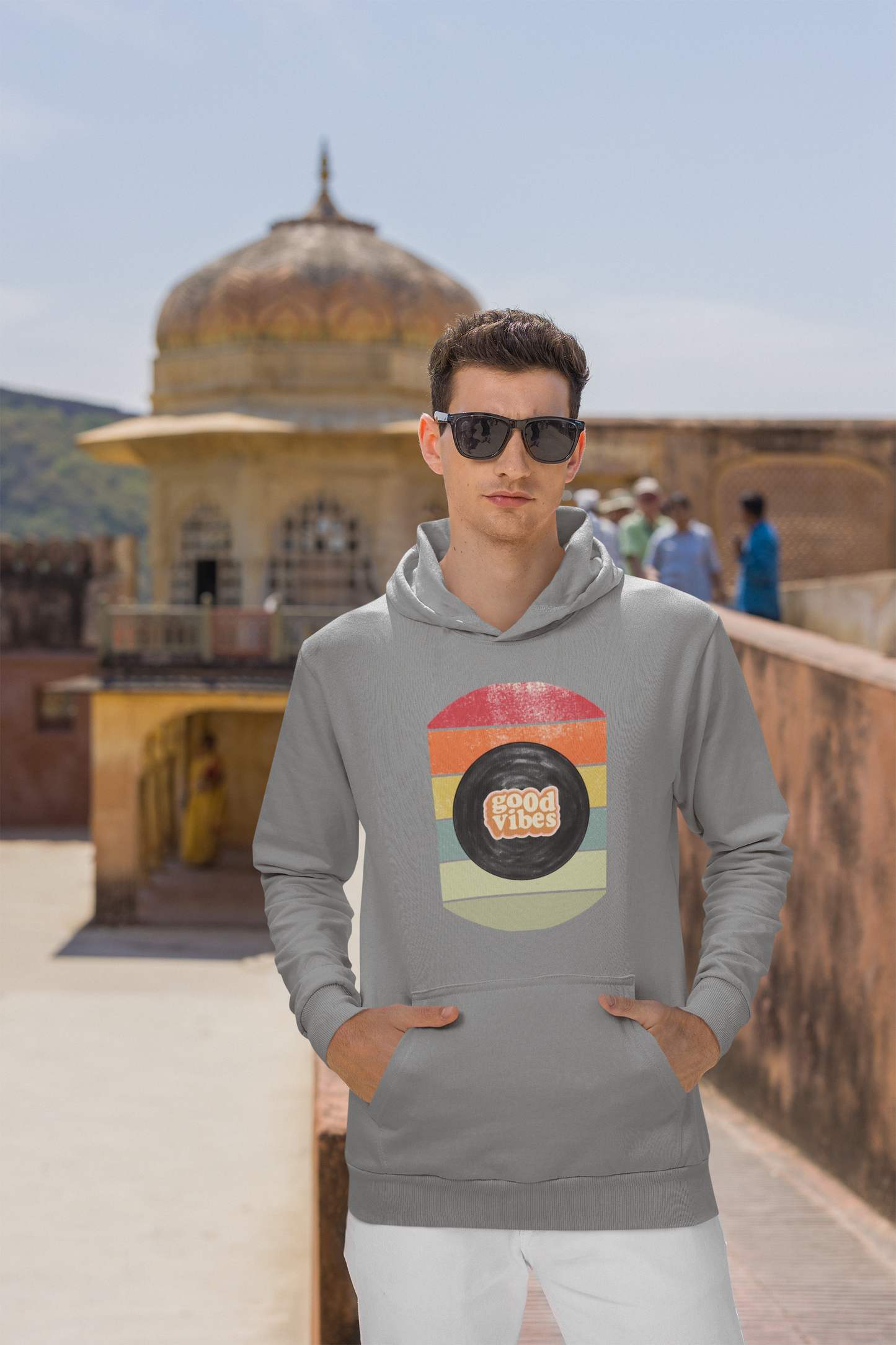 Bilkool Good Vibes Cotton Hoodies