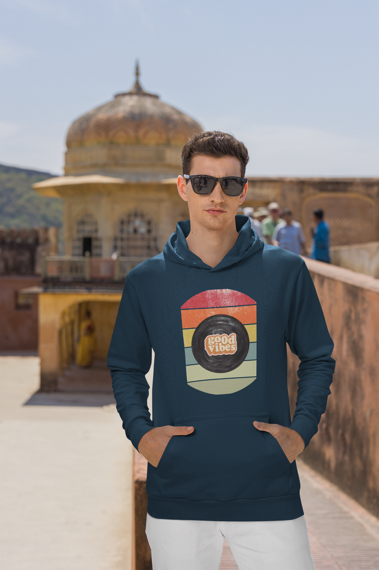 Bilkool Good Vibes Cotton Hoodies