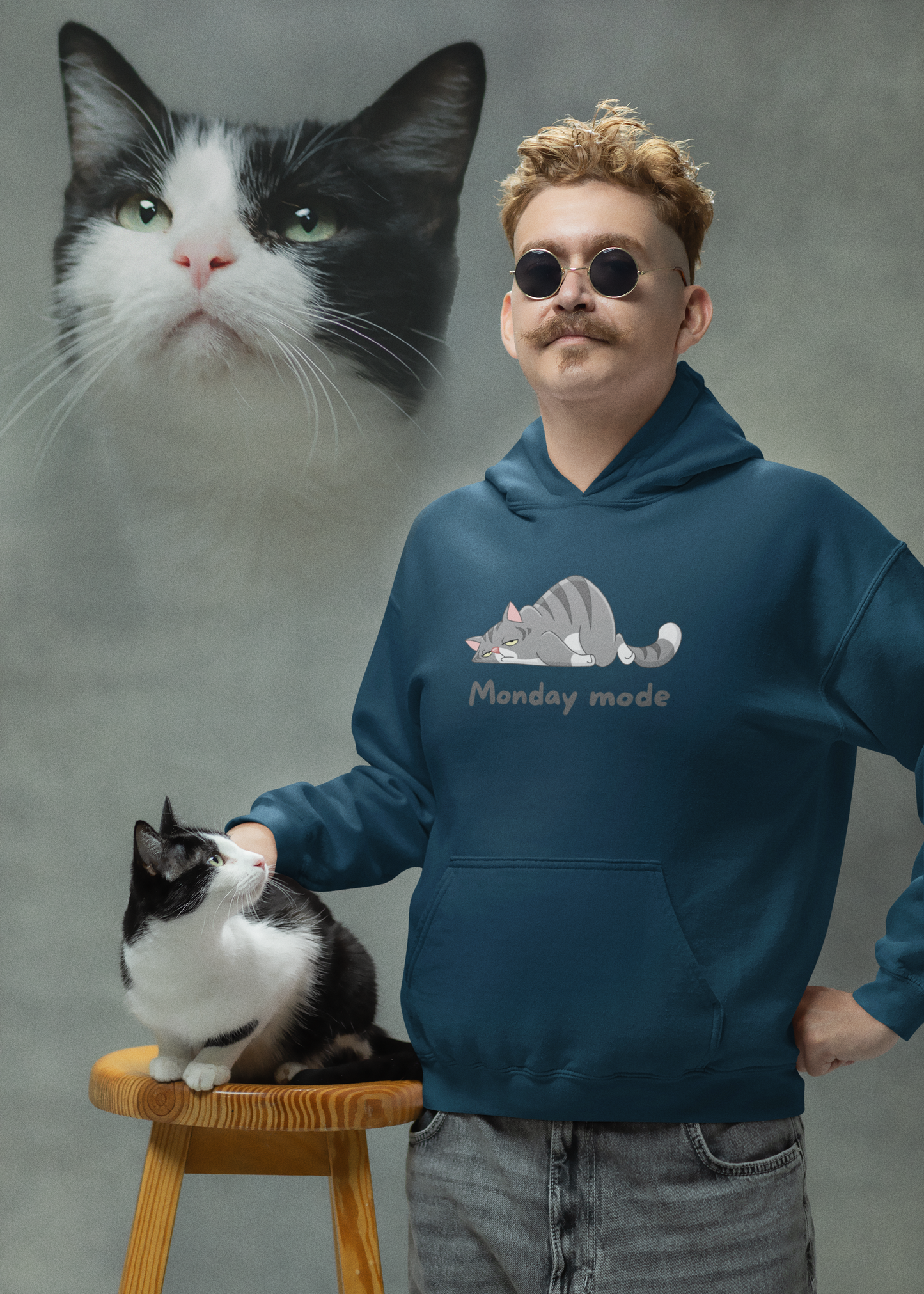 Bilkool Monday Mode Cotton Hoodies