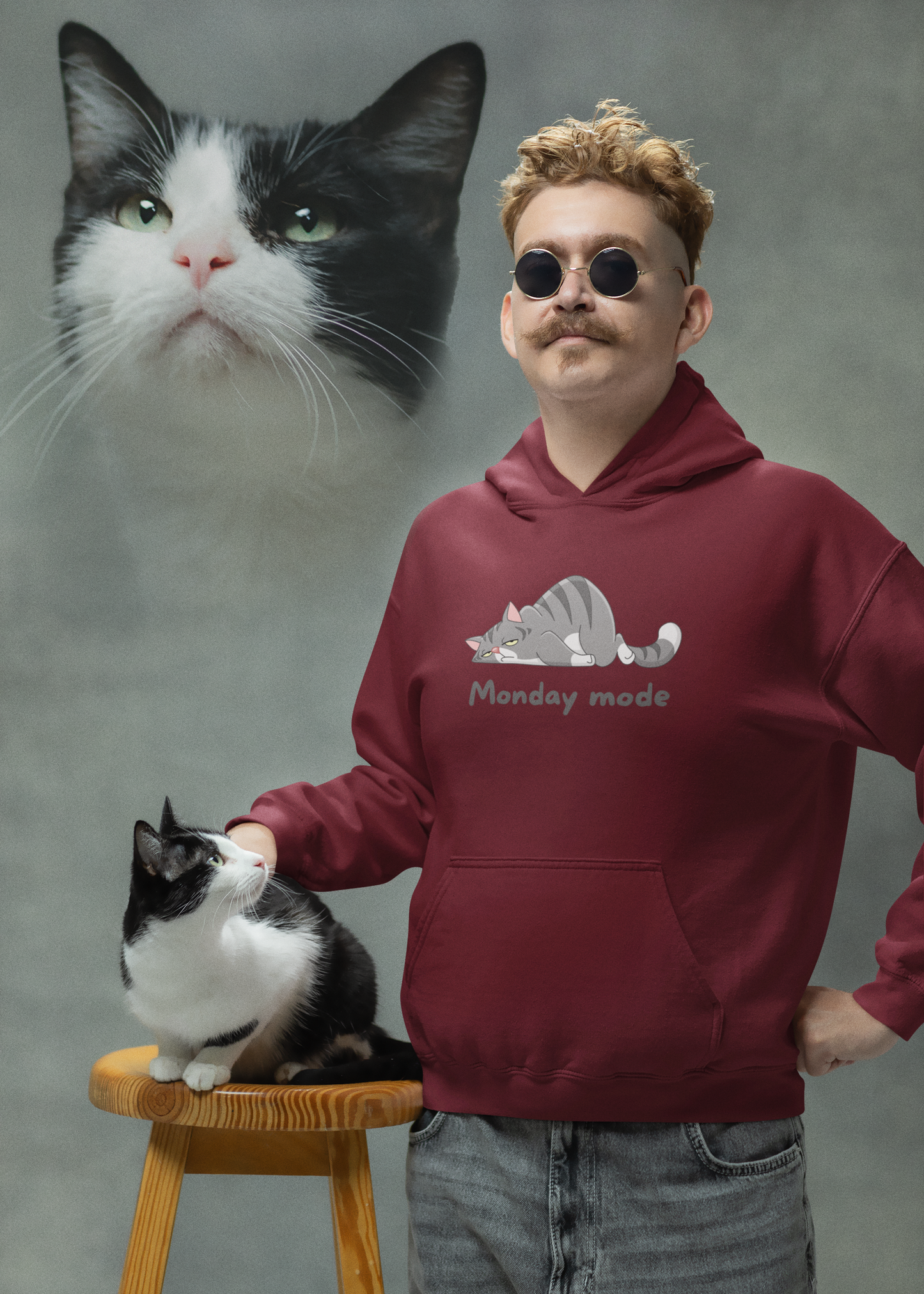 Bilkool Monday Mode Cotton Hoodies