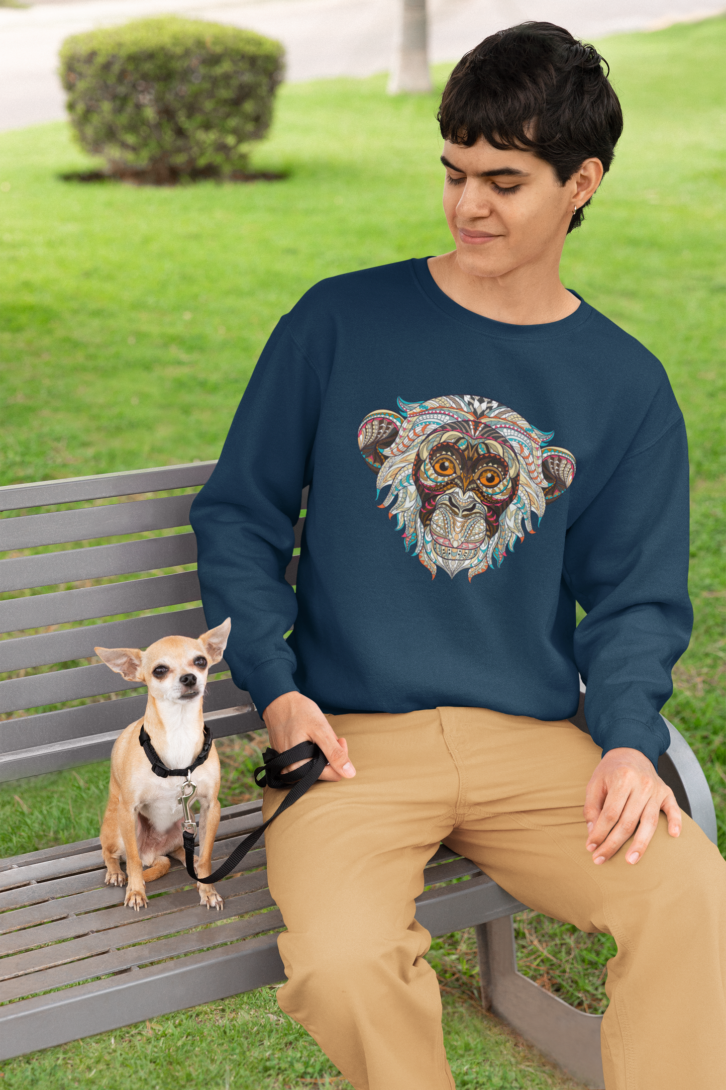 Bilkool Monkey Baba Cotton Sweatshirt