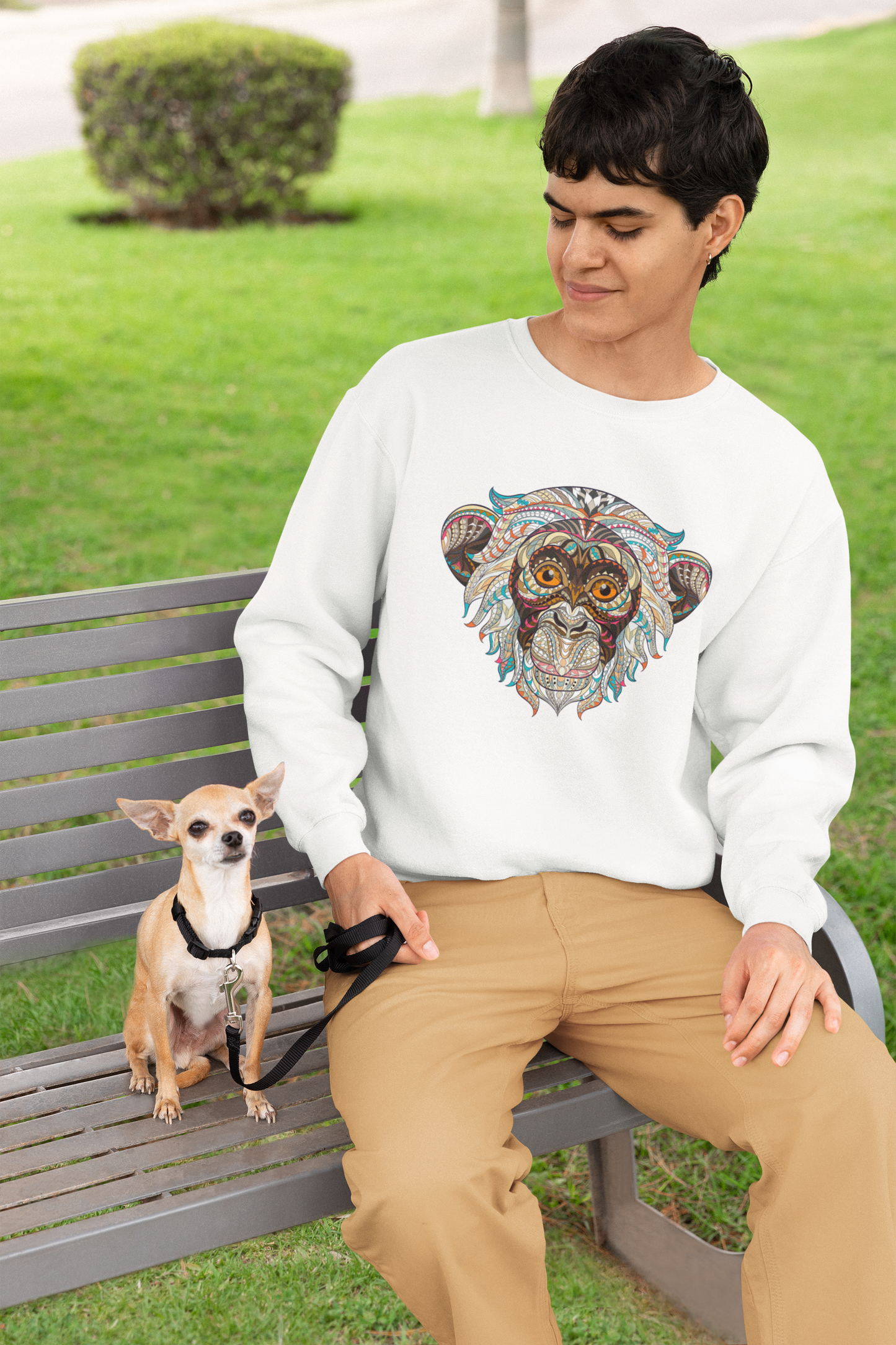 Bilkool Monkey Baba Cotton Sweatshirt