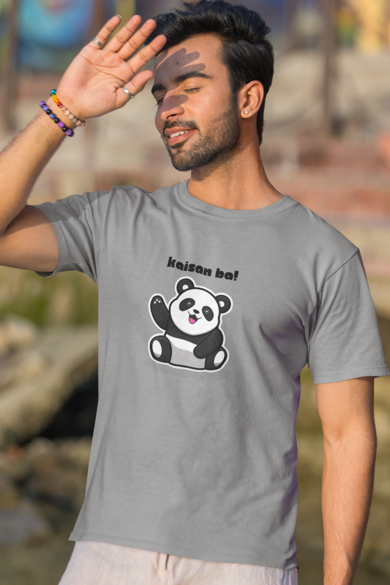 Bilkool Pandey Cotton Half Sleeve T-Shirt