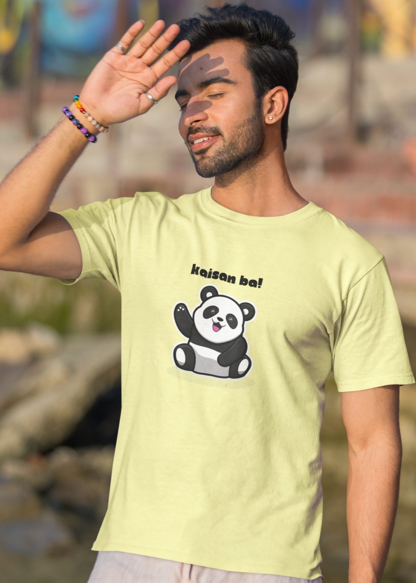 Bilkool Pandey Cotton Half Sleeve T-Shirt