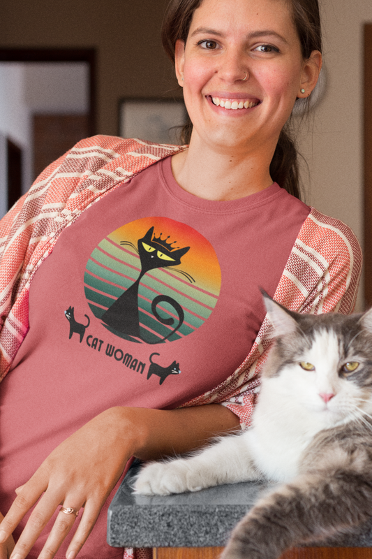 Bilkool Catwoman Oversized T-Shirt Design for Women