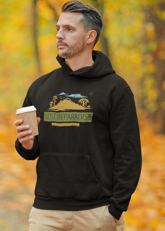 Bilkool Lost In Paradise Cotton Hoodies