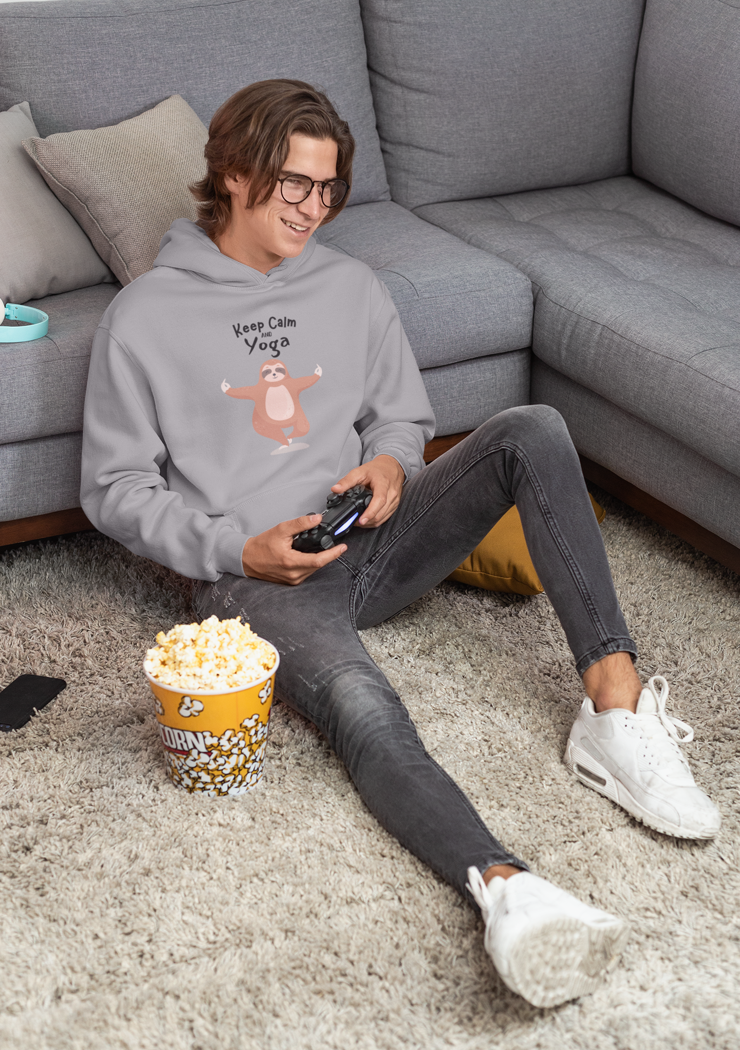 Bilkool Yoga Cotton Hoodies