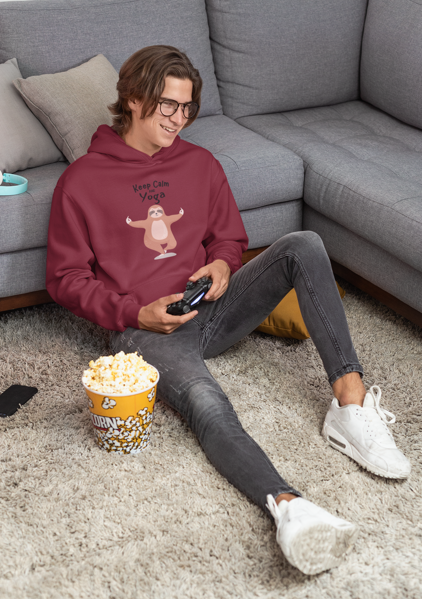 Bilkool Yoga Cotton Hoodies