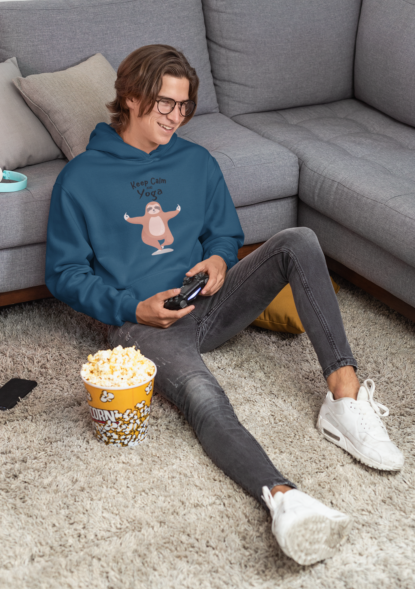 Bilkool Yoga Cotton Hoodies