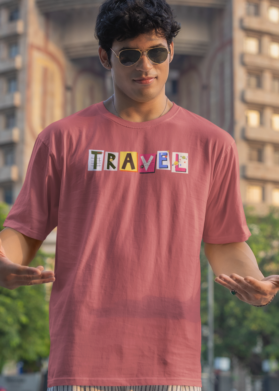 Bilkool Travel Oversized T-Shirt