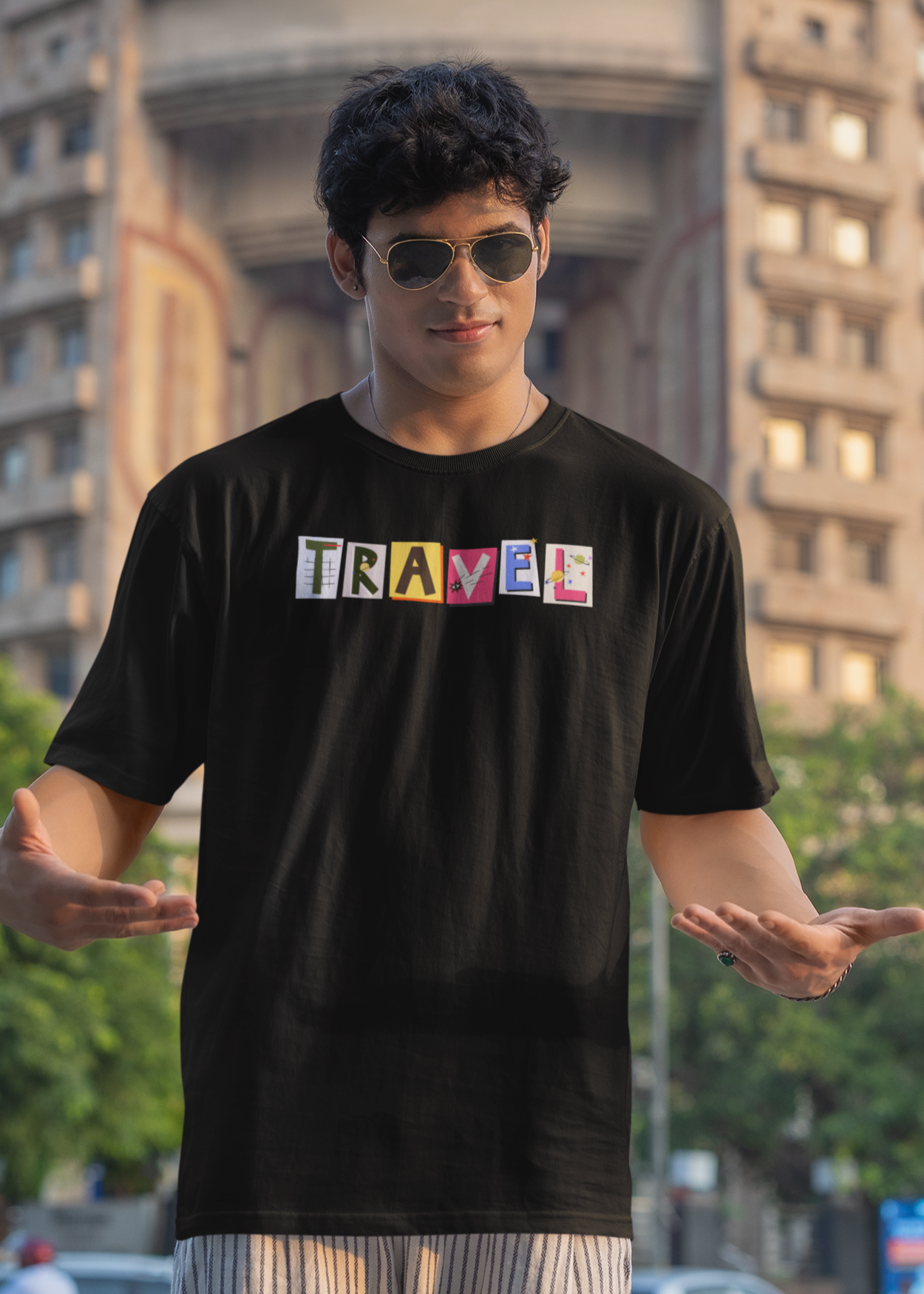 Bilkool Travel Oversized T-Shirt