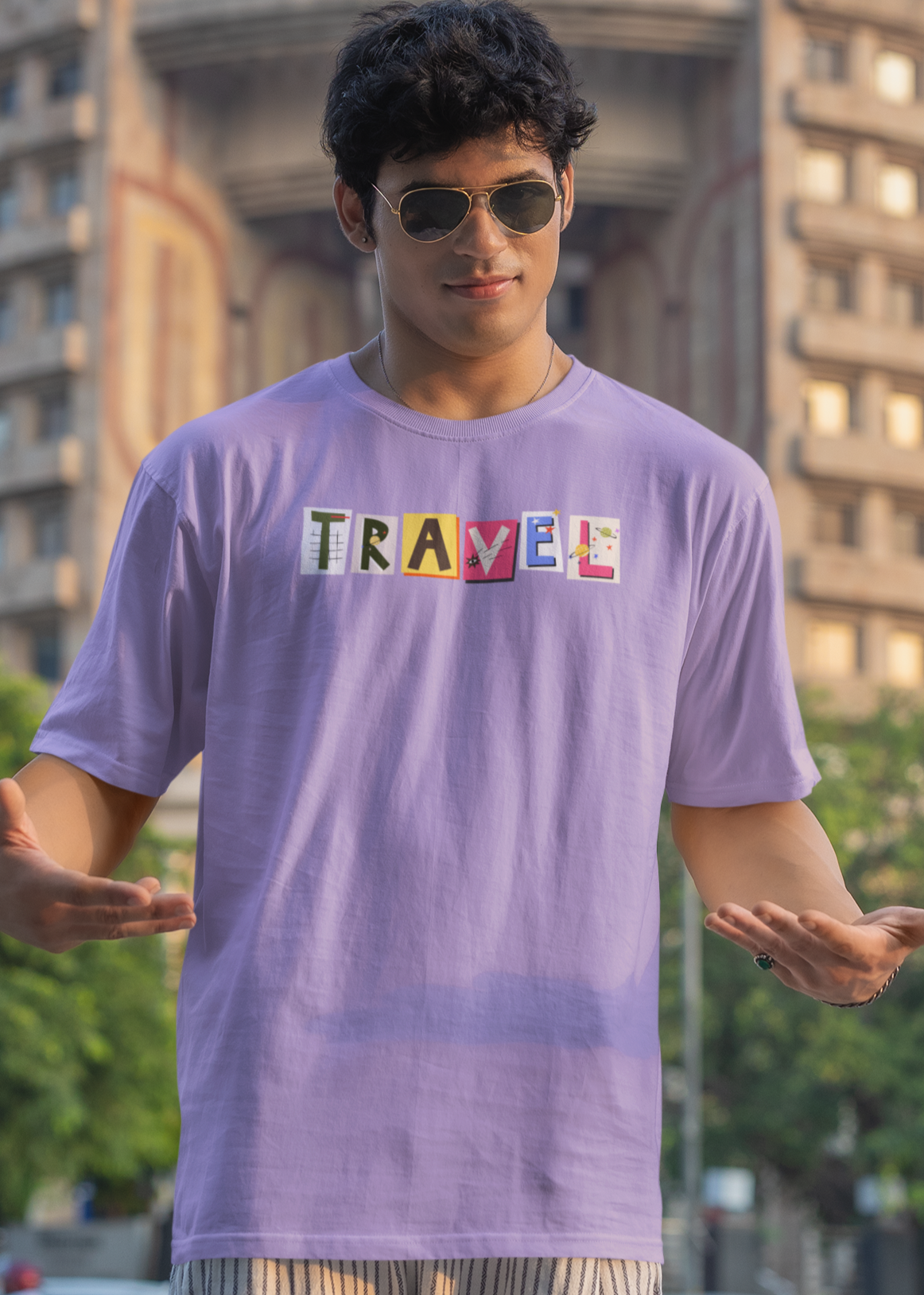 Bilkool Travel Oversized T-Shirt